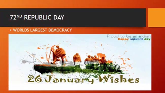 Republic Day 26th January, 2021 | Schools in GB Road Thane